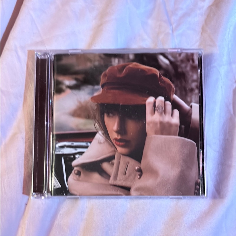 Red Velvet Cap and Beige Coat CD Cover